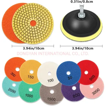 7" Diamond Polishing Pads